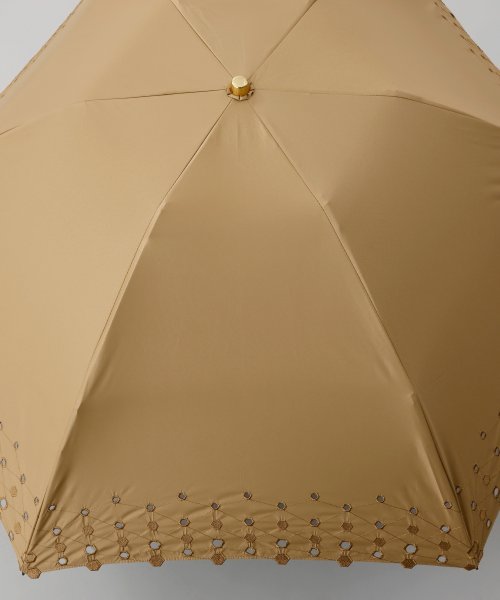 Beaurance LX(ビューランス)/Beaurance （ビューランス）ボーラー刺繍 晴雨兼用折り畳みミニ傘/img02
