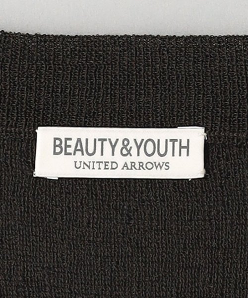 BEAUTY&YOUTH UNITED ARROWS(ビューティーアンドユース　ユナイテッドアローズ)/エアー ミラノリブ Vネック カーディガン/img20