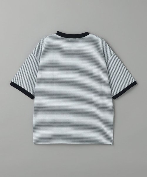 BEAUTY&YOUTH UNITED ARROWS(ビューティーアンドユース　ユナイテッドアローズ)/ミジンボーダー リンガー Tシャツ/img21