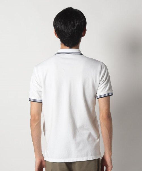 BENETTON (mens)(ベネトン（メンズ）)/ブランドロゴパッチ付きストレッチ半袖ポロシャツ/img08