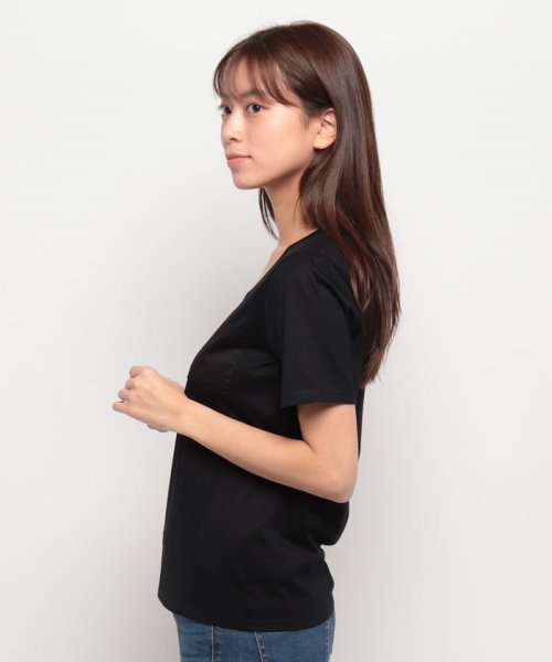 BENETTON (women)(ベネトン（レディース）)/Uネック胸ポケット半袖Tシャツ・カットソー/img05