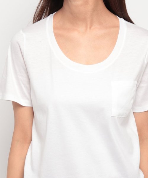 BENETTON (women)(ベネトン（レディース）)/Uネック胸ポケット半袖Tシャツ・カットソー/img15