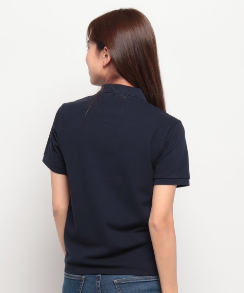 BENETTON (women)(ベネトン（レディース）)/ブランドロゴ刺繍入り半袖ポロシャツ/img27