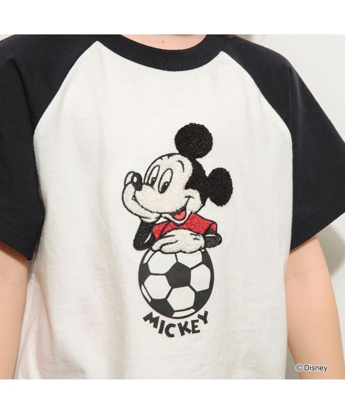 Disney/ディズニー】サガラ刺繍ラグラン半袖Tシャツ(506035883