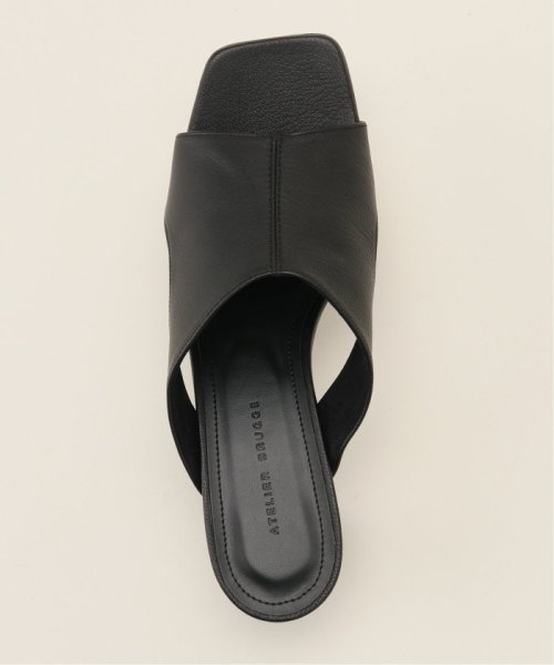 【atelier brugge/アトリエブルージュ】 CUTTING MULES：シューズ atelier brugge/アトリエブルージュ CUTTING