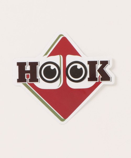 HOOK(HOOK（フック）)/HOOK －original－　ブロックベアワッペン刺繍レインボーフリンジ飾りステッチスウェット/img56