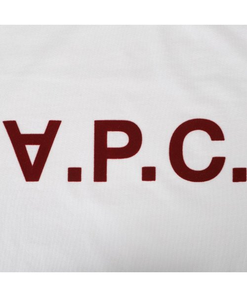 A.P.C.(アーペーセー)/A.P.C. アーペーセー Tシャツ 半袖 メンズ V.P.C. H ブラック ベージュ ダーク ネイビー 黒 COBQX－H26943/img08