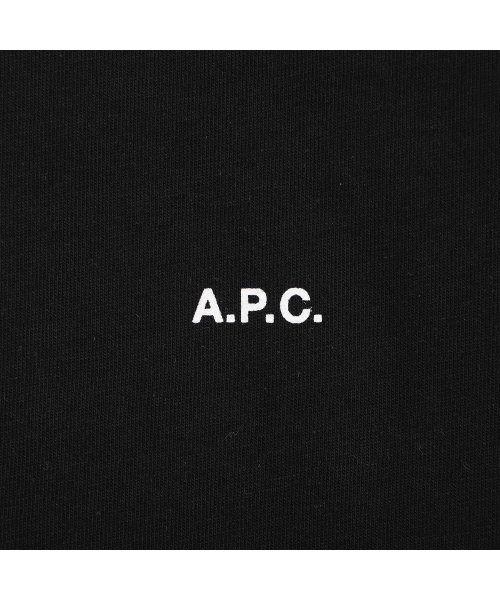 A.P.C.(アーペーセー)/A.P.C. アーペーセー Tシャツ 半袖 メンズ Kyle COEIO ブラック ホワイト 黒 白 COEIO－H26929/img08