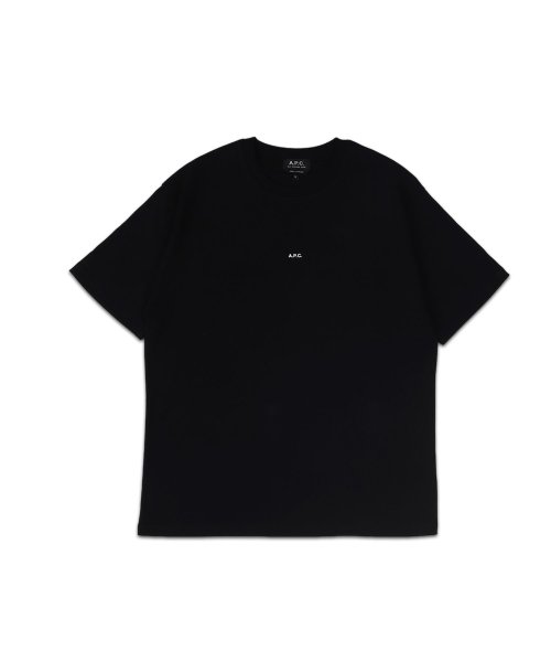 A.P.C.(アーペーセー)/A.P.C. アーペーセー Tシャツ 半袖 メンズ Kyle COEIO ブラック ホワイト 黒 白 COEIO－H26929/img09