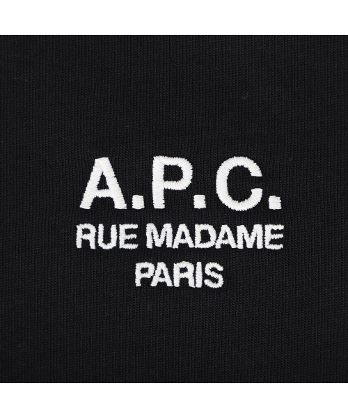 A.P.C.(アーペーセー)/A.P.C. アーペーセー Tシャツ 半袖 メンズ RAYMOND ブラック ホワイト 黒 白 COEZC－H26840/img08