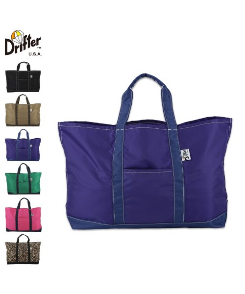 Drifter(ドリフター)/ Drifter ドリフター バッグ トートバッグ メンズ レディース BUCKEYE TOTE ブラック ブラウン パープル グリーン ピンク レオパード 黒/img01