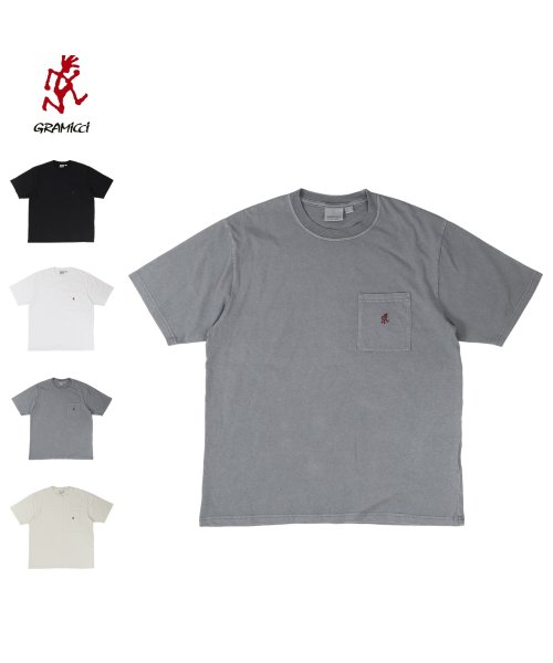 GRAMICCI(グラミチ)/グラミチ GRAMICCI Tシャツ 半袖 ワンポイント メンズ レディース ONE POINT TEE ブラック ホワイト グレー 黒 白 G304－OGJ/img01