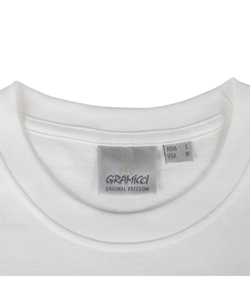 GRAMICCI(グラミチ)/グラミチ GRAMICCI Tシャツ 半袖 オーバル メンズ レディース GRAMICCI OVAL TEE ホワイト 白 G4SU－T077/img02