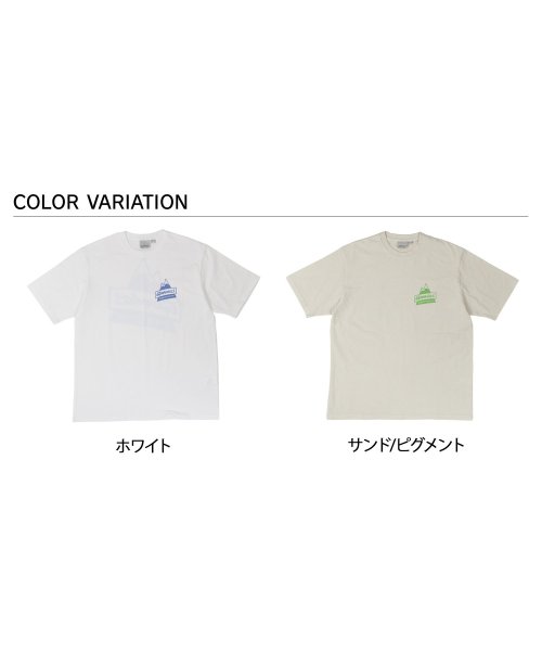 GRAMICCI(グラミチ)/グラミチ GRAMICCI Tシャツ 半袖 メンズ レディース PEAK TEE ホワイト ベージュ 白 G4SU－T078/img02
