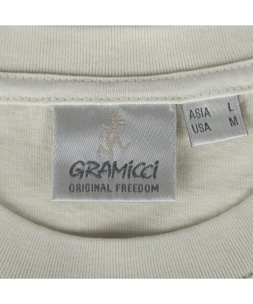 GRAMICCI(グラミチ)/グラミチ GRAMICCI Tシャツ 半袖 メンズ レディース PEAK TEE ホワイト ベージュ 白 G4SU－T078/img07