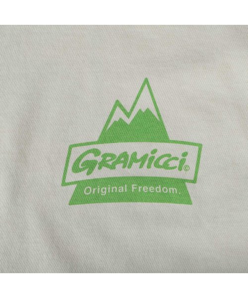GRAMICCI(グラミチ)/グラミチ GRAMICCI Tシャツ 半袖 メンズ レディース PEAK TEE ホワイト ベージュ 白 G4SU－T078/img08