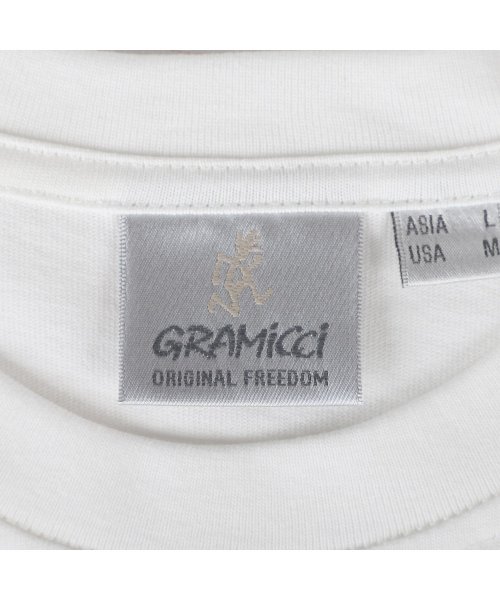 GRAMICCI(グラミチ)/グラミチ GRAMICCI Tシャツ 長袖 ロンT カットソー オーバル メンズ レディース OVAL L/S TEE ホワイト 白 G4SU－T083/img05
