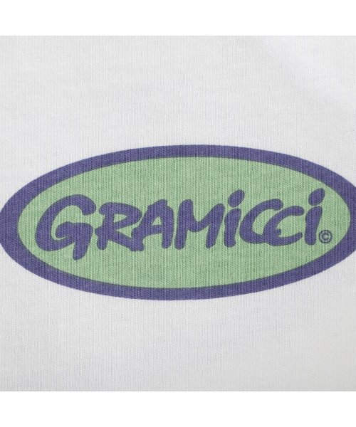 GRAMICCI(グラミチ)/グラミチ GRAMICCI Tシャツ 長袖 ロンT カットソー オーバル メンズ レディース OVAL L/S TEE ホワイト 白 G4SU－T083/img06