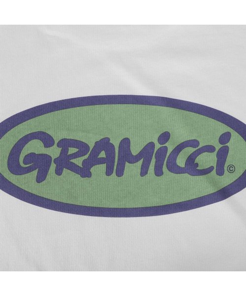 GRAMICCI(グラミチ)/グラミチ GRAMICCI Tシャツ 長袖 ロンT カットソー オーバル メンズ レディース OVAL L/S TEE ホワイト 白 G4SU－T083/img07
