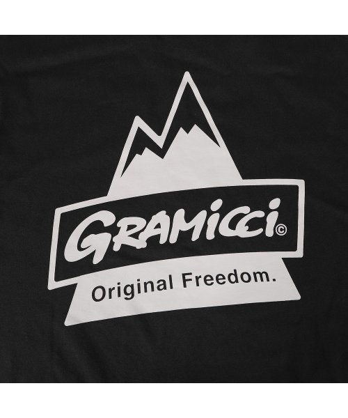 GRAMICCI(グラミチ)/グラミチ GRAMICCI Tシャツ 長袖 ロンT カットソー メンズ レディース PEAK L/S TEE ブラック ホワイト 黒 白 G4SU－T084/img09