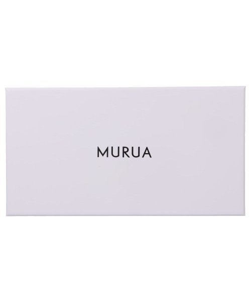 MURUA(ムルーア)/ムルーア MURUA 財布 長財布 レディース ラウンドファスナー チャーム CHARM ブラック ホワイト ブルー 黒 白 MR－W1221/img07