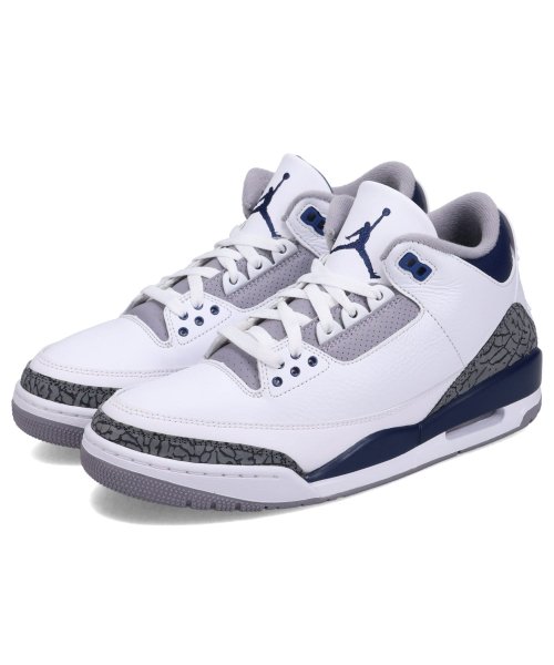 NIKE(ナイキ)/ NIKE AIR JORDAN 3 RETRO ナイキ エアジョーダン3 レトロ スニーカー メンズ ホワイト 白 CT8532－140/img02