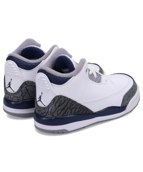 NIKE(NIKE)/ NIKE JORDAN 3 RETRO TD ナイキ ジョーダン3 レトロ スニーカー ベビー キッズ ホワイト 白 DM0968－140/img02