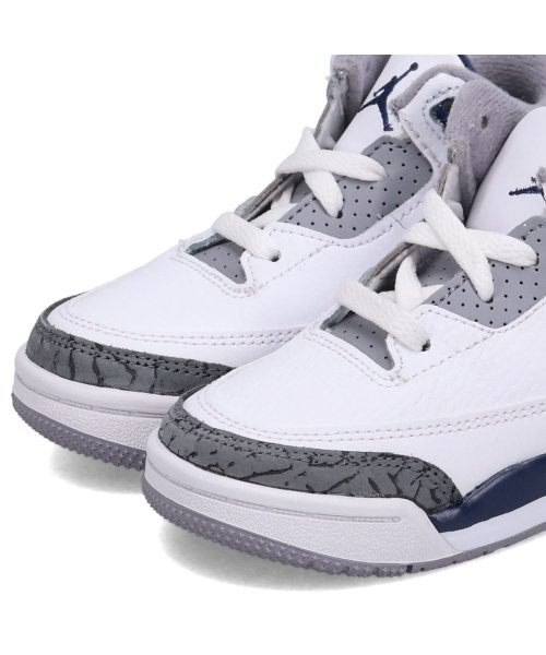 NIKE(NIKE)/ NIKE JORDAN 3 RETRO TD ナイキ ジョーダン3 レトロ スニーカー ベビー キッズ ホワイト 白 DM0968－140/img04