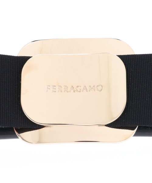 FERRAGAMO(フェラガモ)/ フェラガモ Ferragamo バレッタ ヘア アクセサリー ヴァラ リボン レディース VALLETTA ブラック 黒 771551－001/img05