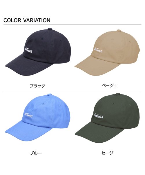 WILD THINGS(ワイルド シングス)/WILD THINGS ワイルドシングス キャップ 帽子 ロゴ メンズ レディース LOGO CAP ブラック ベージュ ブラウン グリーン 黒 WT24065/img02