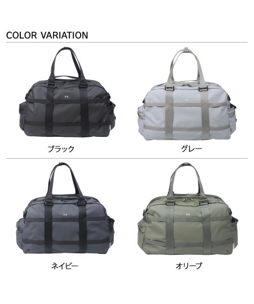 CIE(シー)/CIE シー ダッフルバッグ ボストンバッグ ショルダー メンズ レディース 34L 防水 撥水 GRID3 DUFFLE BAG ブラック グレー ネイビー /img02