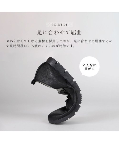 Joy Walker Plus(ジョイウォーカープラス)/Joy Walker Plus ジョイウォーカープラス コンフォートシューズ レースアップ レディース 低反発 COMFORT SHOES ブラック ホワイト /img03