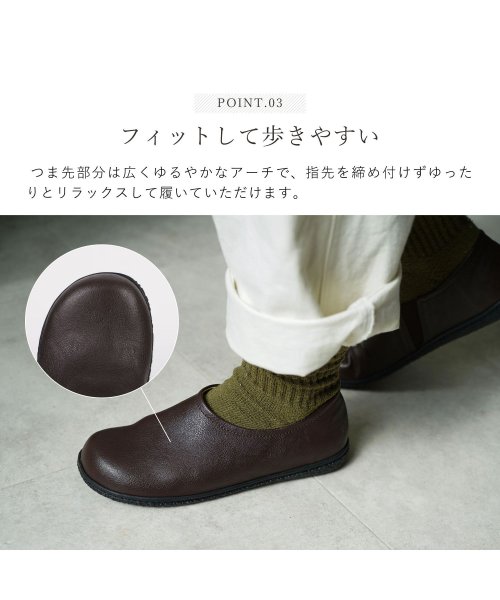 Joy Walker Plus(ジョイウォーカープラス)/Joy Walker Plus ジョイウォーカープラス スリッポン シューズ レディース 低反発 SLIP－ON ブラック グレー カーキ ブラウン ダークブラ/img05