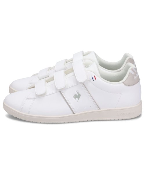 le coq sportif(ルコックスポルティフ)/ルコック スポルティフ le coq sportif スニーカー LCS シャトー 2 ベルト メンズ LCS CHATEAU 2 BELT ホワイト 白 QL/img03