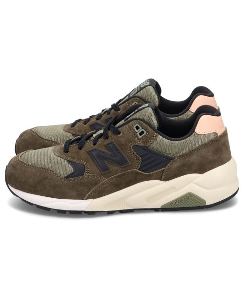 ニューバランス new balance 580 スニーカー メンズ Dワイズ オリーブ MT580ADC ニューバランス balance