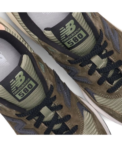 ニューバランス new balance 580 スニーカー メンズ Dワイズ オリーブ MT580ADC ニューバランス balance