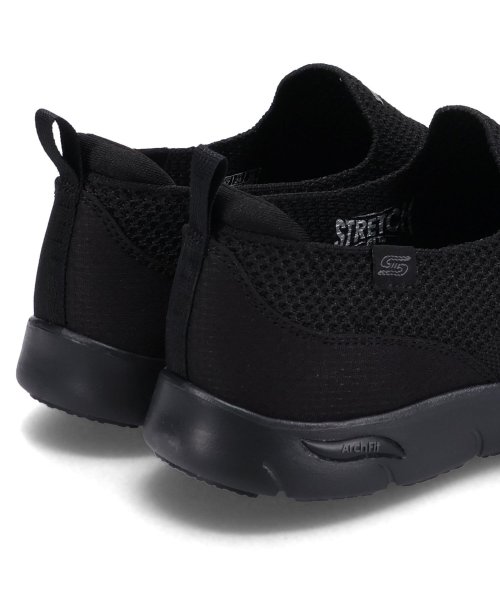 SKECHERS(スケッチャーズ)/スケッチャーズ SKECHERS アーチフィット リファイン アイリス スニーカー スリッポン レディース ARCH FIT REFINE IRIS ブラック /img05