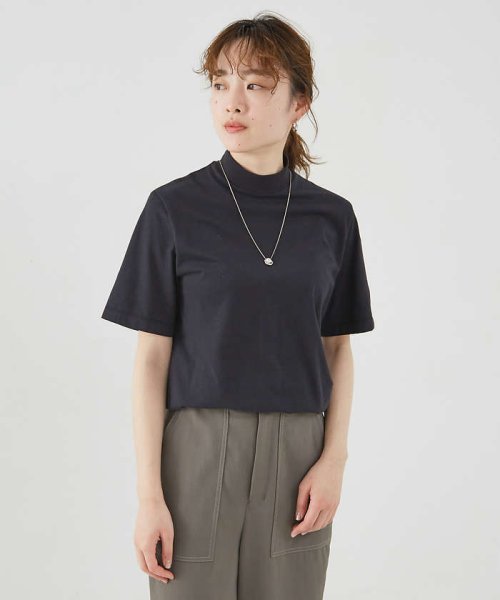 qualite(qualite)/【Three dots】モックネックTシャツ/img04