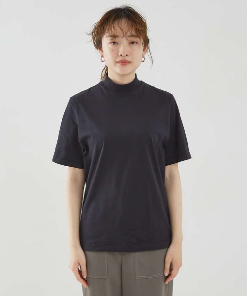 qualite(qualite)/【Three dots】モックネックTシャツ/img06