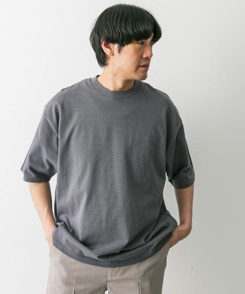 URBAN RESEARCH DOORS(アーバンリサーチドアーズ)/ミジンボーダーショートスリーブTシャツ/img17