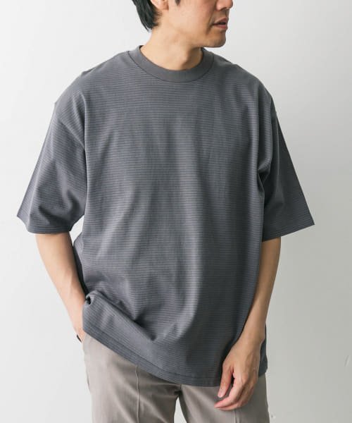 URBAN RESEARCH DOORS(アーバンリサーチドアーズ)/ミジンボーダーショートスリーブTシャツ/img18