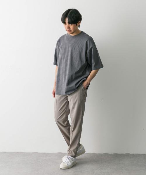 URBAN RESEARCH DOORS(アーバンリサーチドアーズ)/ミジンボーダーショートスリーブTシャツ/img19