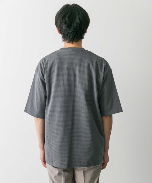 URBAN RESEARCH DOORS(アーバンリサーチドアーズ)/ミジンボーダーショートスリーブTシャツ/img26