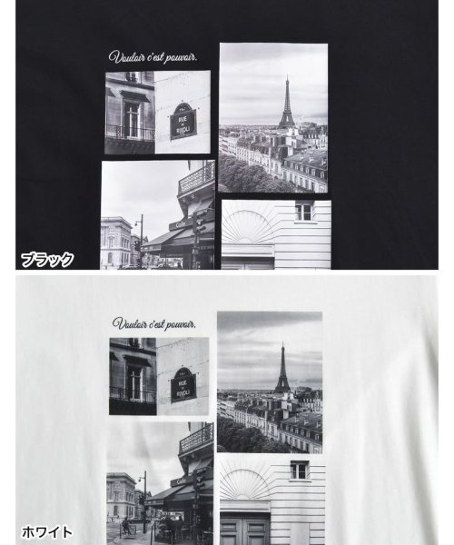 Re:EDIT(リエディ)/[2024SS COLLECTION]モノトーンプリントTシャツ/img15