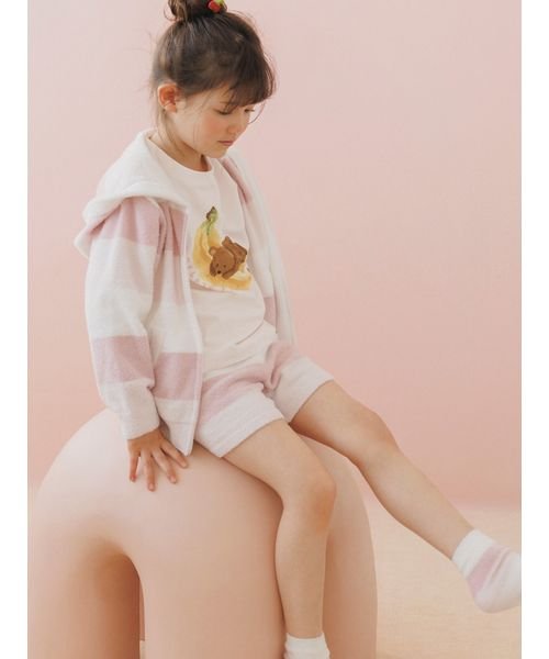 gelato pique Kids＆Baby(gelato pique Kids＆Baby)/【KIDS】スムーズィー3ボーダーショートパンツ/img01
