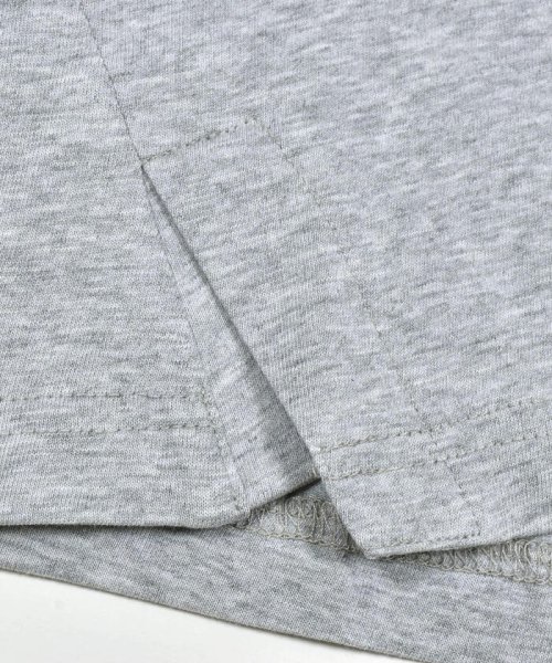 WASK(ワスク)/【接触冷感】グログランポケットロゴ変形天竺Tシャツ(100~160cm)/img12