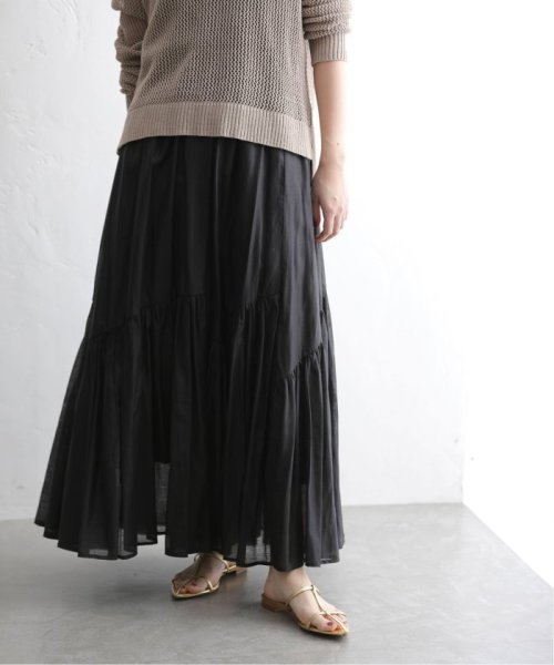 ボリュームティアードスカート 