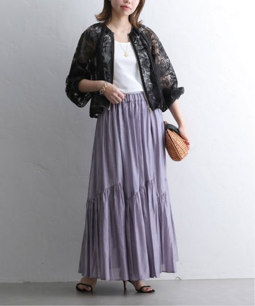 ボリュームティアードスカート 