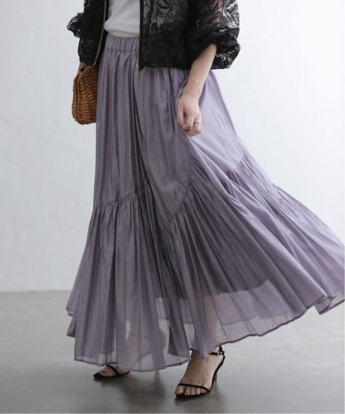 ボリュームティアードスカート 