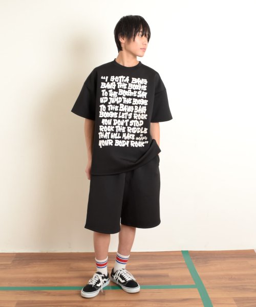 GLAZOS(グラソス)/【速乾】【接触冷感】【セットアップ対応】ダンボール・アソートダンス半袖Tシャツ/img03